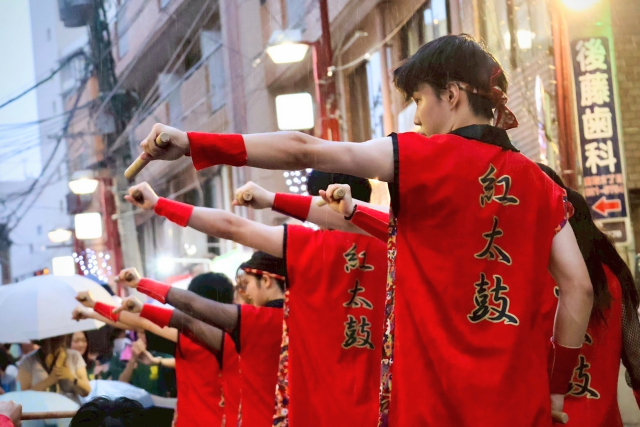 紅太鼓　※雨天中止