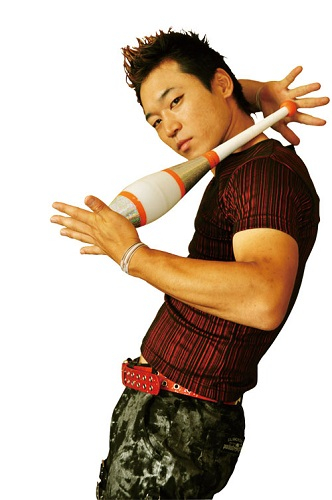 大道芸パフォーマー　タカシェンカ　